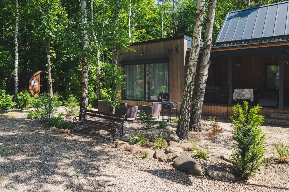 Apartament domek nad jeziorem Strykowskim koło Poznania
