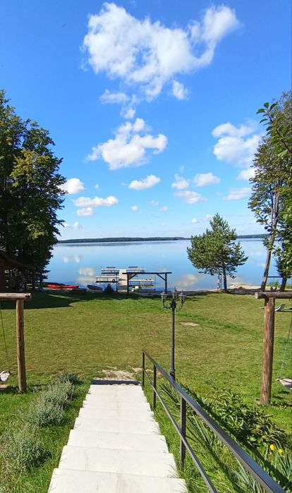 Wolny 14-.02 ! Domek z JACUZZI SAUNA KOMINEK Mazury okolice Gi