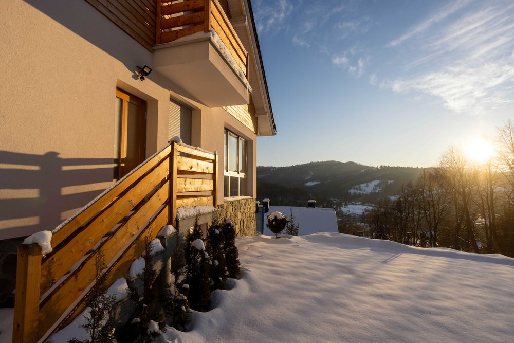 Domek dom w górach JACUZZI SAUNA WIDOK Brenna do 12 os + dzieci