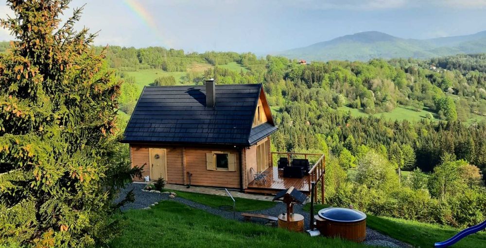 Domek na wyłączność w górach WOLNY SYLWESTER FERIE jacuzzi weekendy