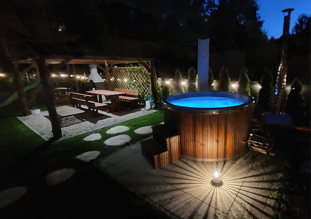 Domek Mazury, Święta Lipka/Mrągowo, balia/jacuzzi, sauna, Sylwester!
