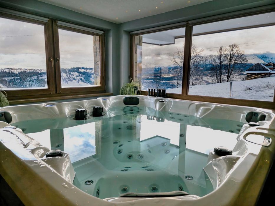 Domek w górach z Jacuzzi na Wyłączność Cisza Piękne Widoki na Góry